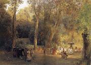 The park near the Roman Oswald achenbach